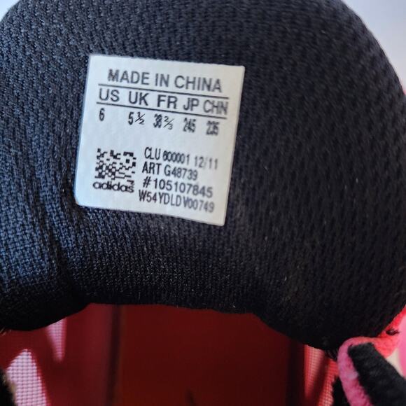 Adidas Adizero Tennis Shoes Mens Size 6 Pink Sprint Web Sneakers - Picture 11 of 11